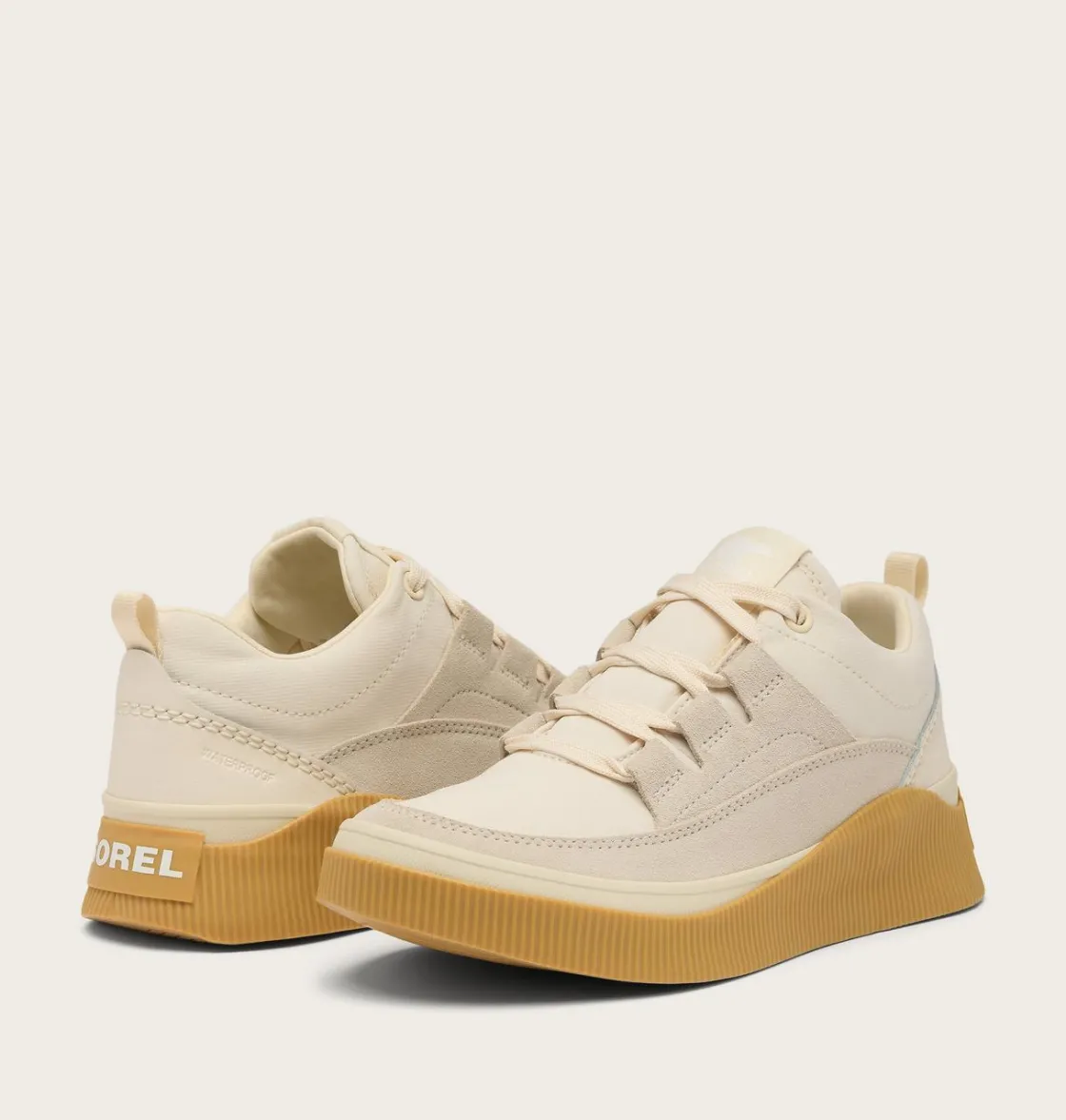 SOREL OUT N ABOUT™ IV Low Women's Waterproof Sneaker Chalk, Gum 16 Online
