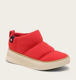 SOREL OUT N ABOUT™ IV MINI PUFFY Women's Boot Bright Red, Honey White New