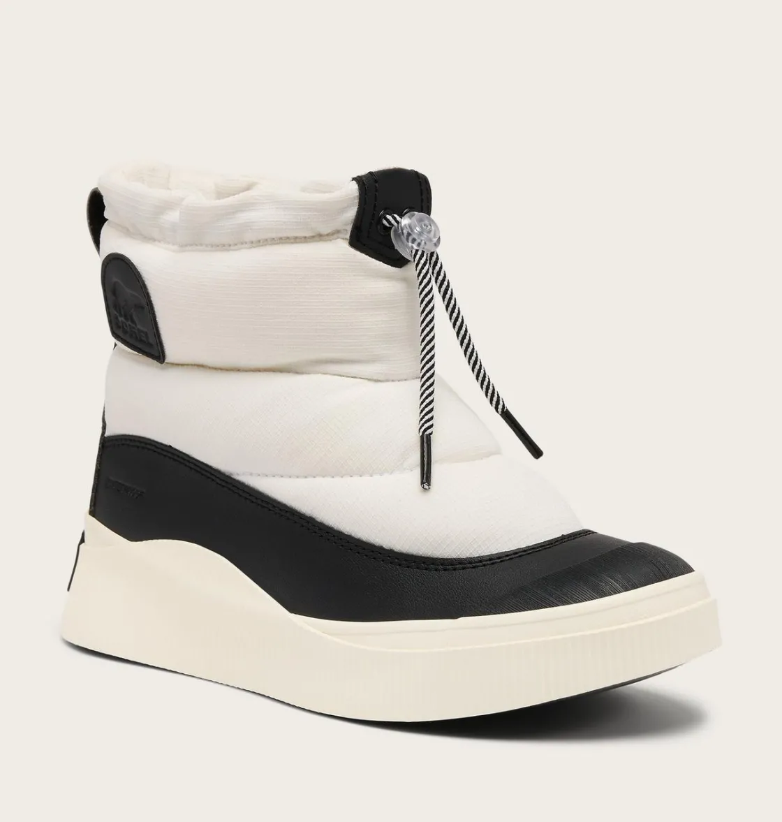 SOREL OUT N ABOUT™ IV Puffy Women's Waterproof Boot Sea Salt, Black Hot