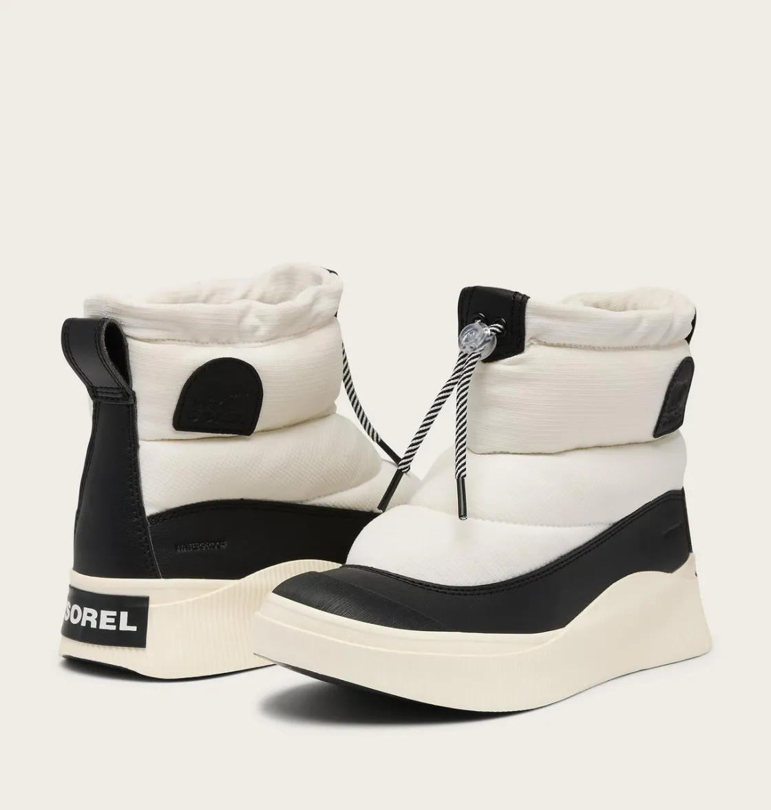 SOREL OUT N ABOUT™ IV Puffy Women's Waterproof Boot Sea Salt, Black Hot