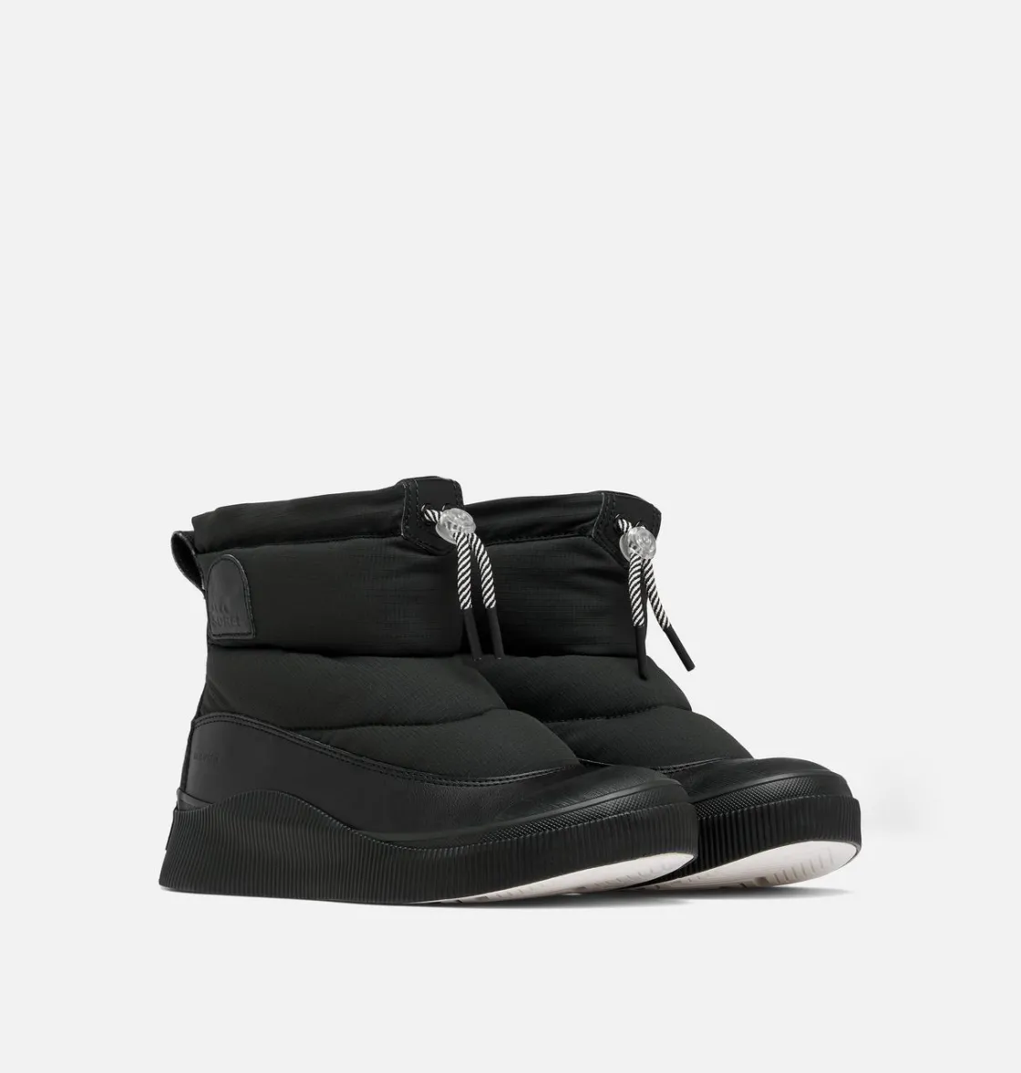 SOREL OUT N ABOUT™ IV Puffy Women's Waterproof Boot Black, Chalk Best