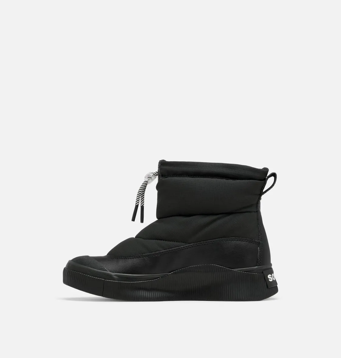 SOREL OUT N ABOUT™ IV Puffy Women's Waterproof Boot Black, Chalk Best