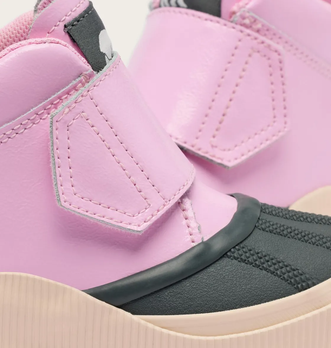 SOREL OUT N ABOUT™ IV STRAP Toddler Waterproof Boot Pink Flare, Pearlescent Discount