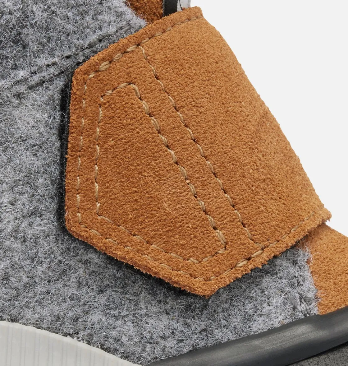 SOREL OUT N ABOUT™ IV STRAP Toddler Waterproof Boot Taffy, Black Felt Best