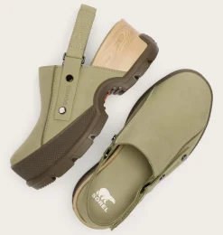 SOREL Roam’n Clog™ RBR Women's Shoe Dusty Twill, Gum 15 Sale