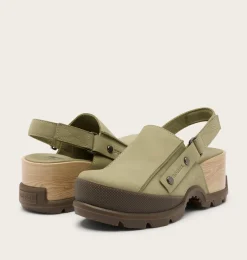 SOREL Roam’n Clog™ RBR Women's Shoe Dusty Twill, Gum 15 Sale