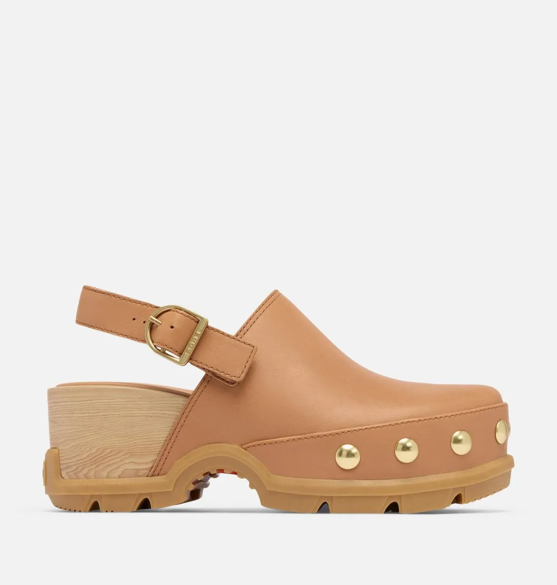 SOREL Roam’n Clog™ RVT Women's Shoe Tawny Buff, Gum 17 New