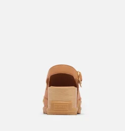 SOREL Roam’n Clog™ RVT Women's Shoe Tawny Buff, Gum 17 New