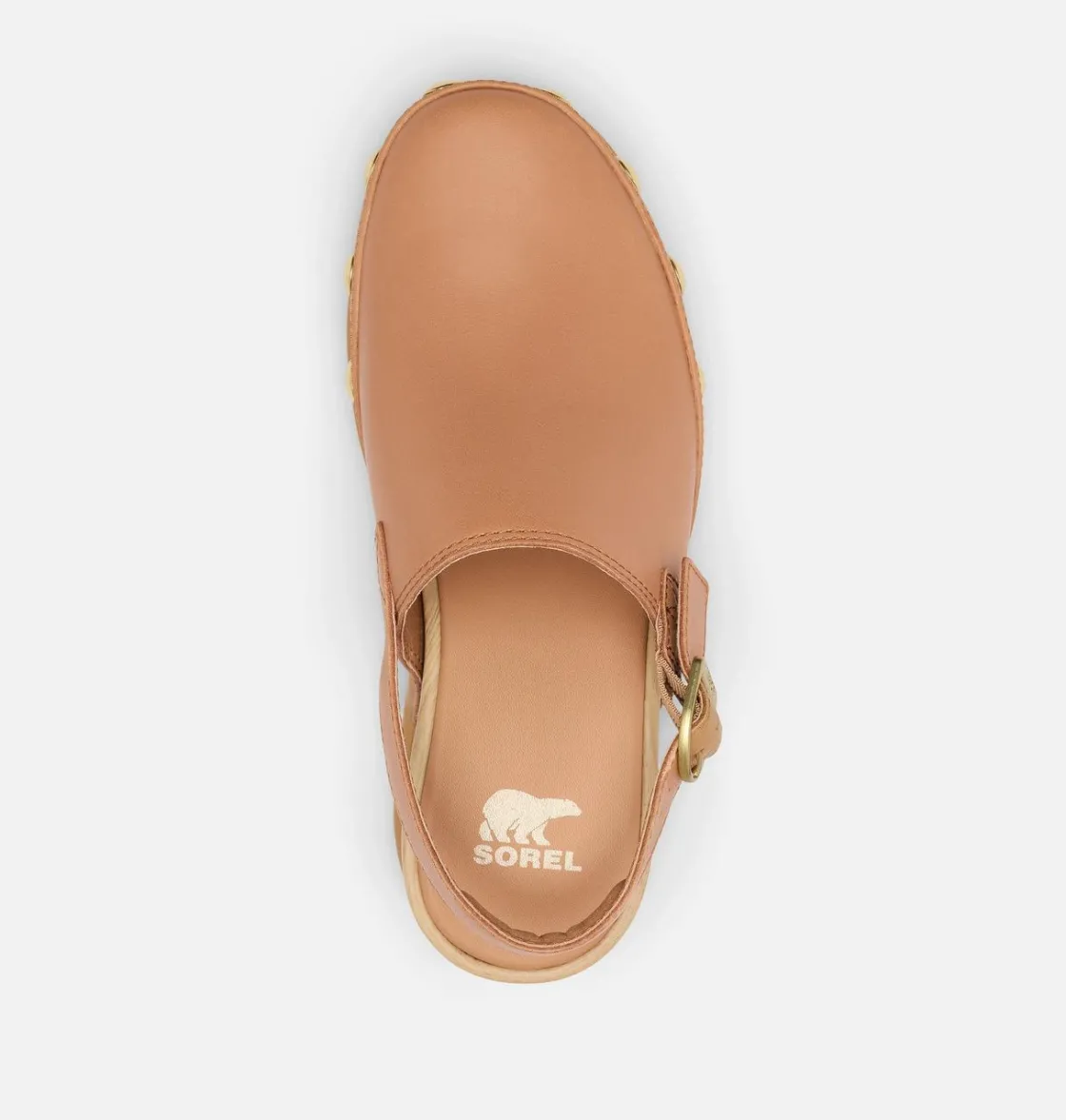 SOREL Roam’n Clog™ RVT Women's Shoe Tawny Buff, Gum 17 New