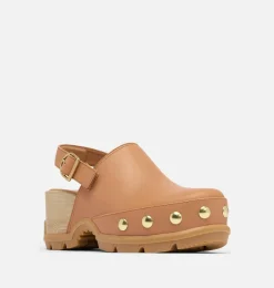 SOREL Roam’n Clog™ RVT Women's Shoe Tawny Buff, Gum 17 New