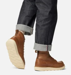 SOREL SLABTOWN 62'™ Men's Moc Waterproof Boot Velvet Tan, Tobacco Sale