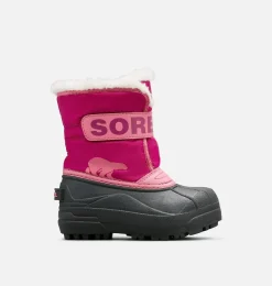 SOREL SNOW COMMANDER™ Children's Boot Tropic Pink, Deep Blush New