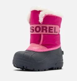 SOREL SNOW COMMANDER™ Children's Boot Tropic Pink, Deep Blush New