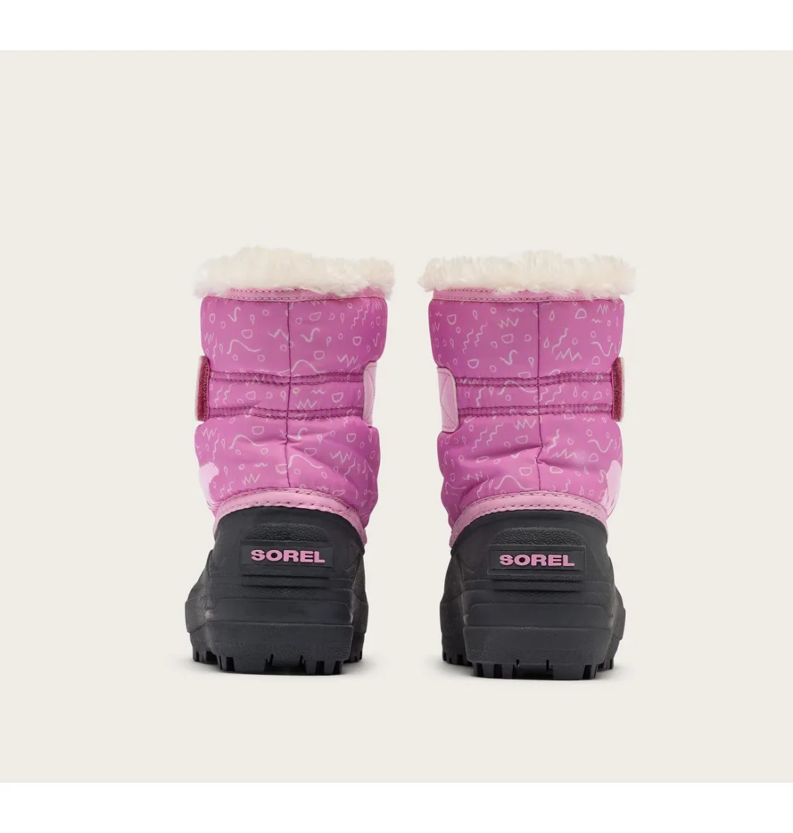 SOREL SNOW COMMANDER™ Toddler Boot Orchid, Pink Flare Clearance