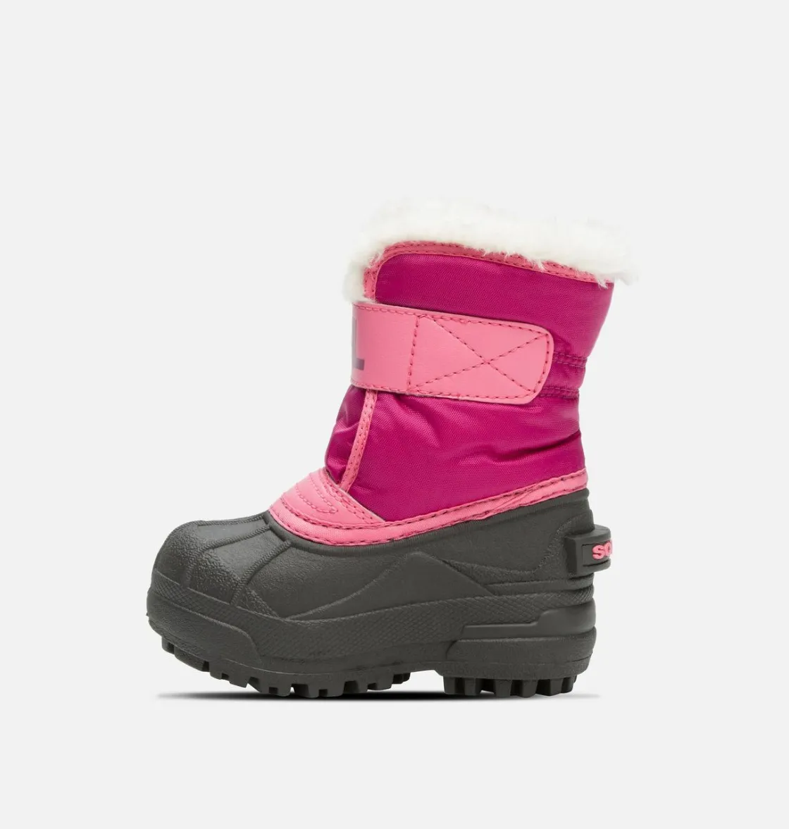 SOREL SNOW COMMANDER™ Toddler Boot Tropic Pink, Deep Blush Hot