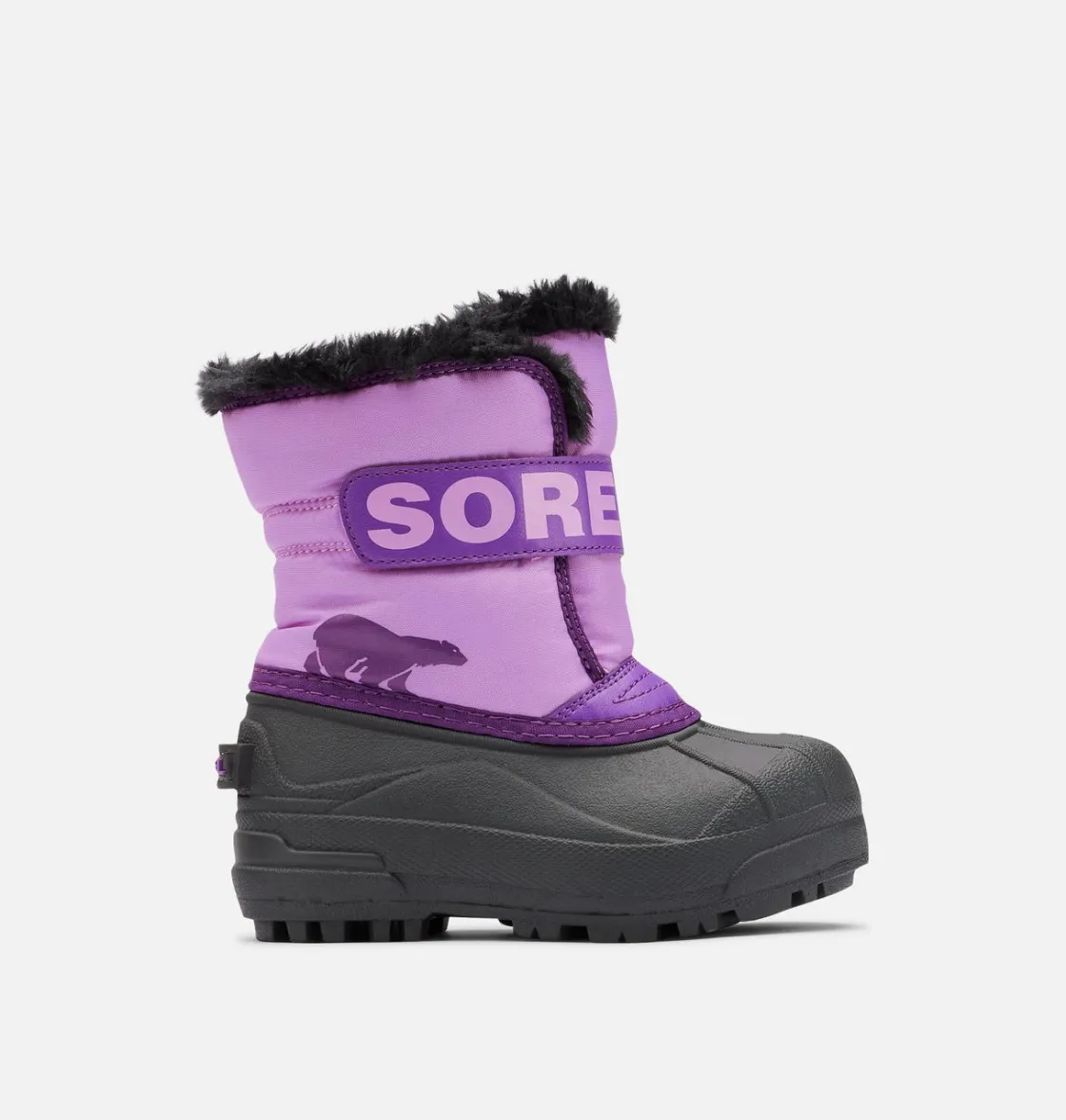 SOREL SNOW COMMANDER™ Toddler Boot Gumdrop, Purple Violet Discount