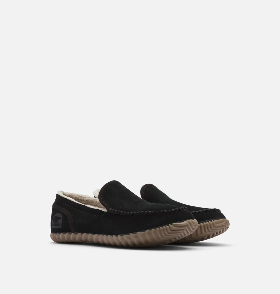 SOREL DUDE MOC™ Men's Slipper Black, Black Clearance