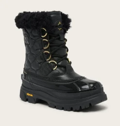 SOREL X Aspen Collection Caribou Horizon™ Lux GTX Black, True Gold Clearance