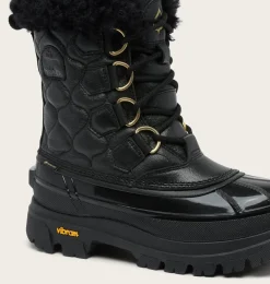 SOREL X Aspen Collection Caribou Horizon™ Lux GTX Black, True Gold Clearance
