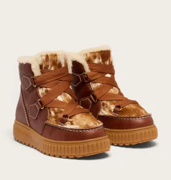 SOREL X Aspen Collection Ona Ave™ Alpine Boot Lux Dark Amber, Gum 2 Best