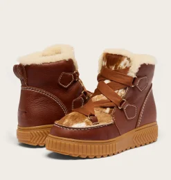 SOREL X Aspen Collection Ona Ave™ Alpine Boot Lux Dark Amber, Gum 2 Best