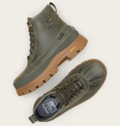 SOREL X Barbour Daystorm Horizon™ GTX Alpine Tundra, Gum 10 Sale