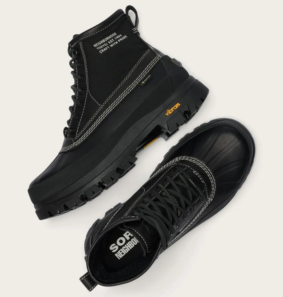 SOREL X NEIGHBORHOOD Daystorm™ Horizon GTX Black, Sea Salt Outlet
