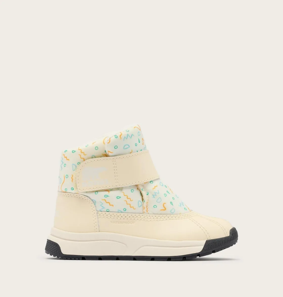 SOREL TODDLER WHITNEY™ III STRAP MID Winter Boot Snow, Honey White Hot