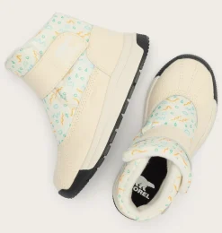 SOREL TODDLER WHITNEY™ III STRAP MID Winter Boot Snow, Honey White Hot