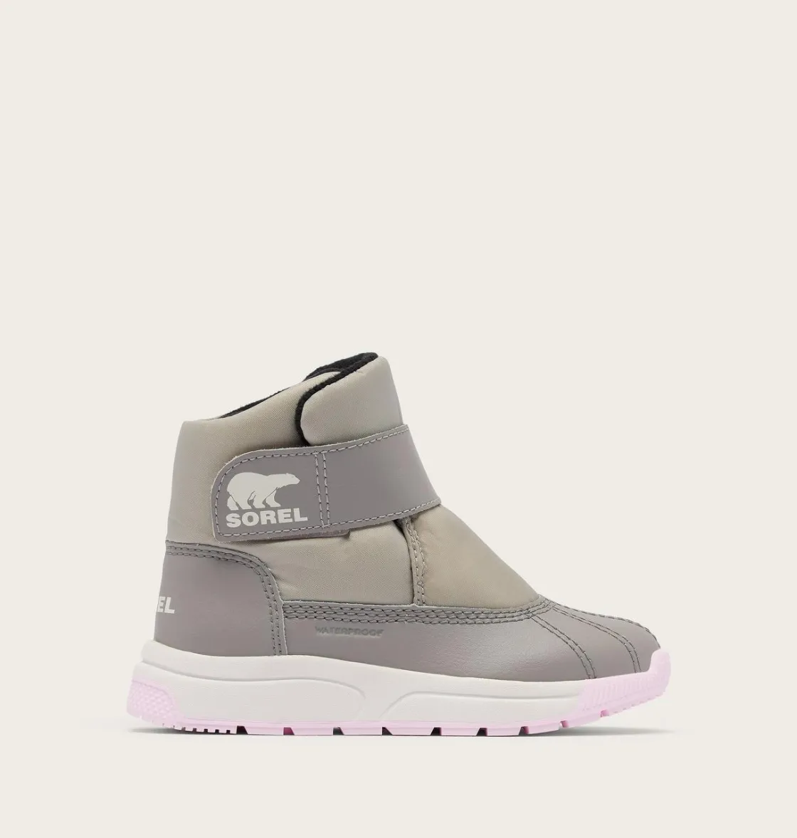 SOREL TODDLER WHITNEY™ III STRAP MID Winter Boot Dove, Pink Dawn Hot