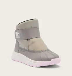 SOREL TODDLER WHITNEY™ III STRAP MID Winter Boot Dove, Pink Dawn Hot