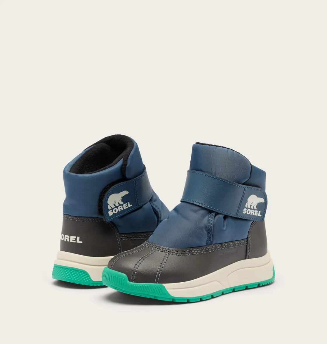SOREL TODDLER WHITNEY™ III STRAP MID Winter Boot Uniform Blue, Jet Discount