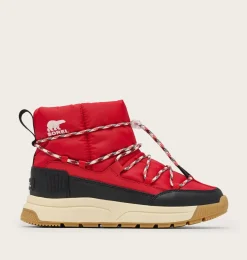 SOREL WHITNEY™ III Women's Waterproof Slip-On Boot Bright Red, Black Discount