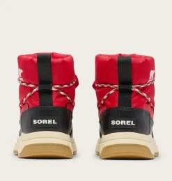 SOREL WHITNEY™ III Women's Waterproof Slip-On Boot Bright Red, Black Discount