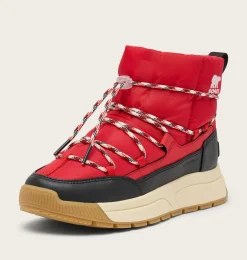 SOREL WHITNEY™ III Women's Waterproof Slip-On Boot Bright Red, Black Discount