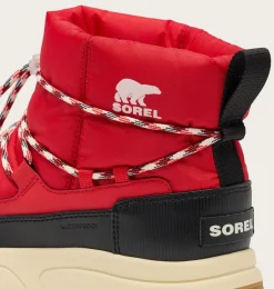 SOREL WHITNEY™ III Women's Waterproof Slip-On Boot Bright Red, Black Discount
