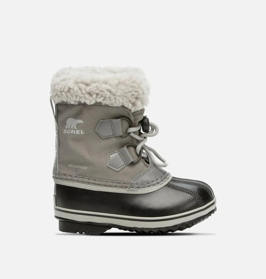 SOREL YOOT PAC™ Nylon Children's Waterproof Boot Quarry, Dove New