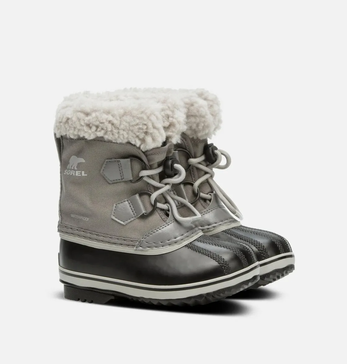 SOREL YOOT PAC™ Nylon Children's Waterproof Boot Quarry, Dove New