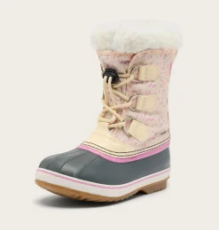 SOREL YOOT PAC™ Nylon Children's Waterproof Boot Honey White, Orchid Sale