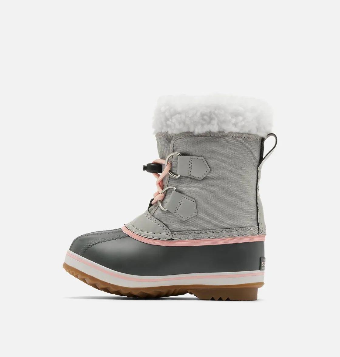 SOREL YOOT PAC™ Nylon Children's Waterproof Boot Dove, Gum 2 Online