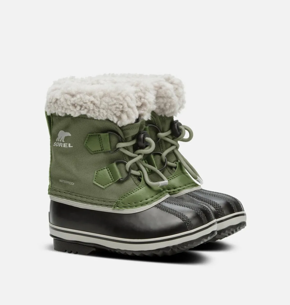 SOREL YOOT PAC™ Nylon Children's Waterproof Boot Hiker Green Sale