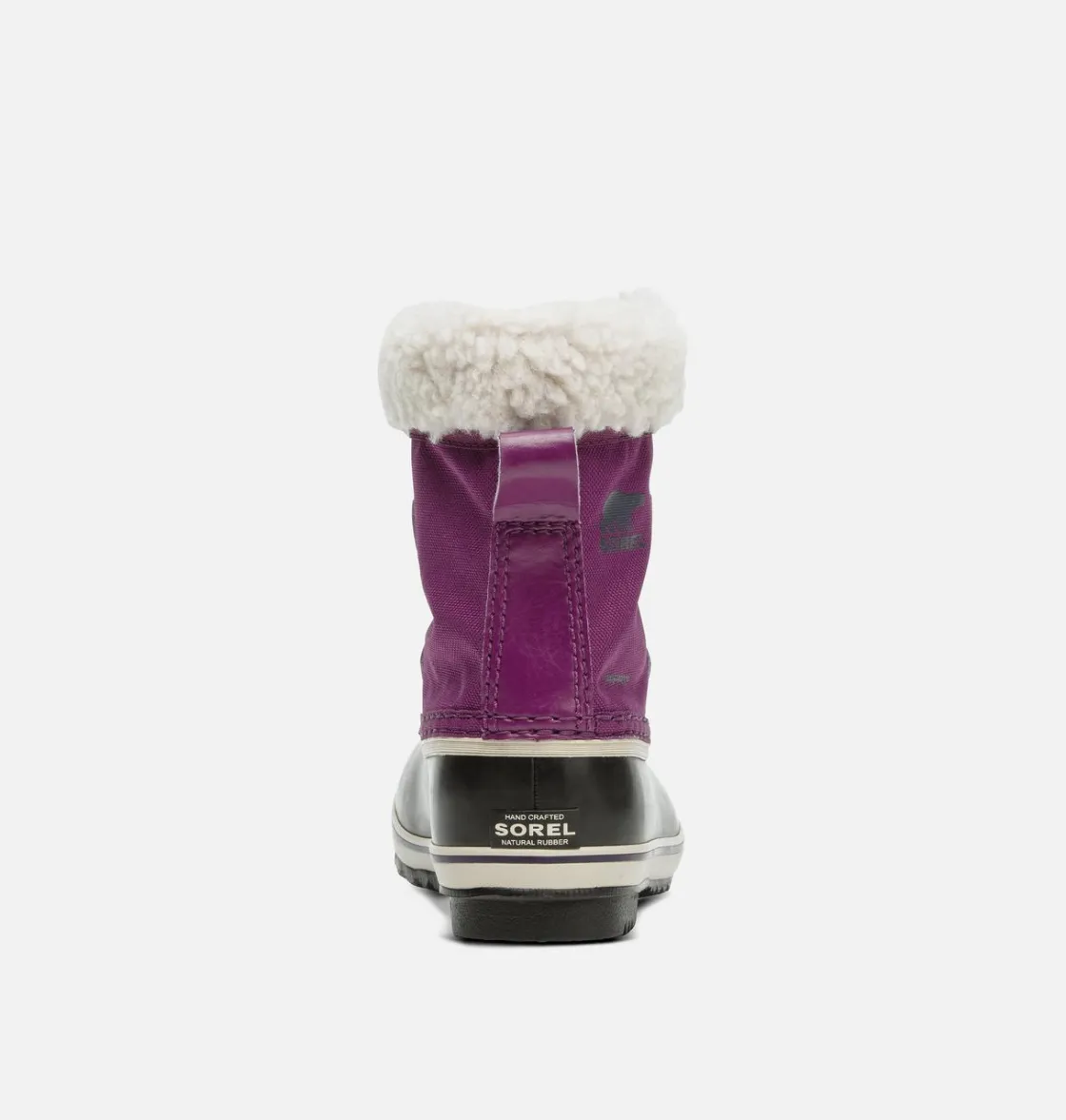 SOREL YOOT PAC™ Nylon Children's Waterproof Boot Wild Iris, Dark Plum New