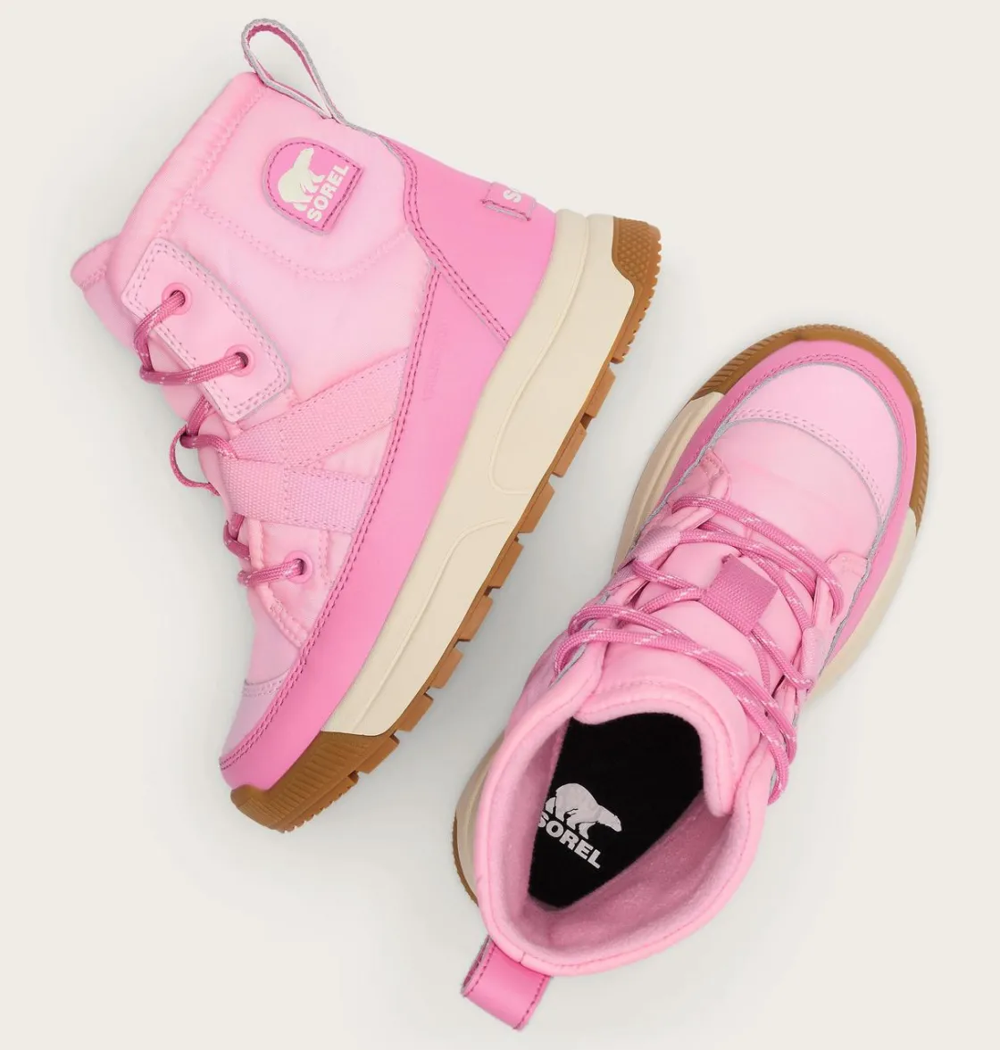 SOREL YOUTH WHITNEY™ III MID WP Pink Flare, Orchid