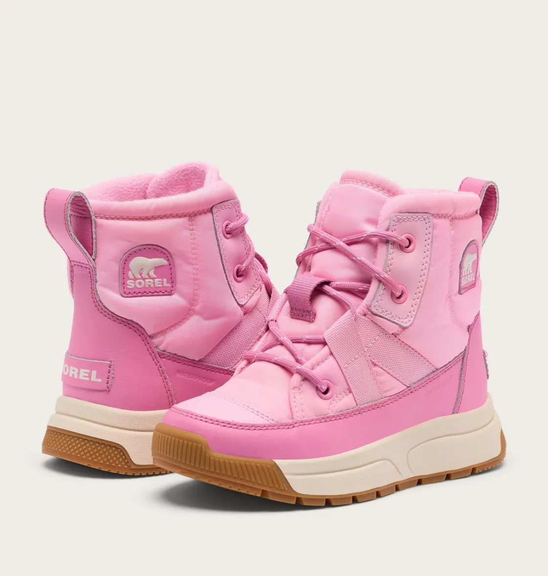 SOREL YOUTH WHITNEY™ III MID WP Pink Flare, Orchid